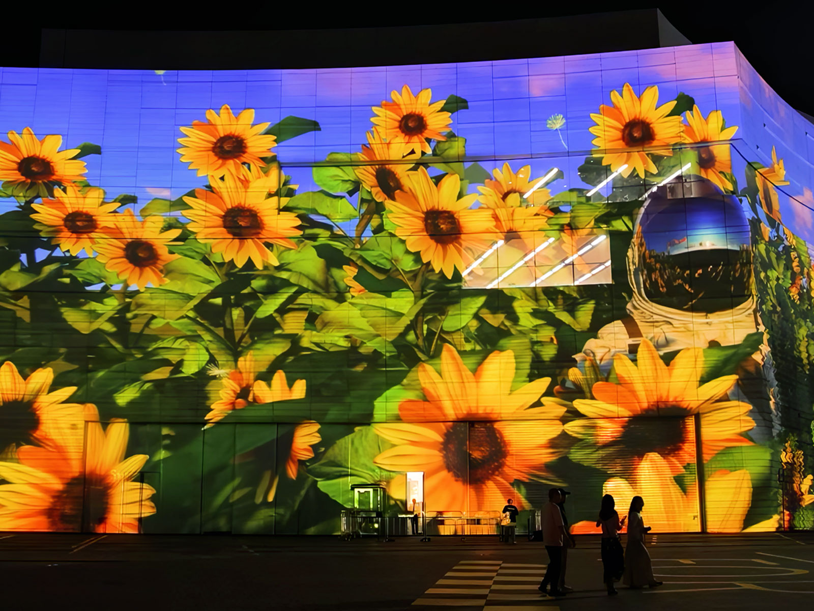 Home of Nomad at the Shanghai Light and Shadow Festival, West Bund Grand Theatre